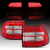 Porsche Cayenne (03-06) фонари задние светодиодные красно-хромированные