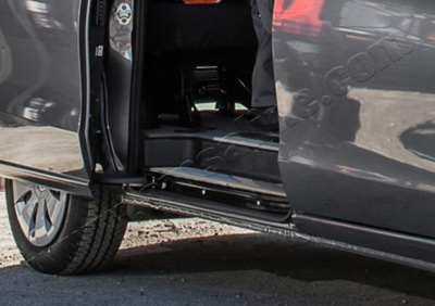 Mercedes-Benz V-Klasse (15–) Накладки на дверные пороги, нерж, 3 части